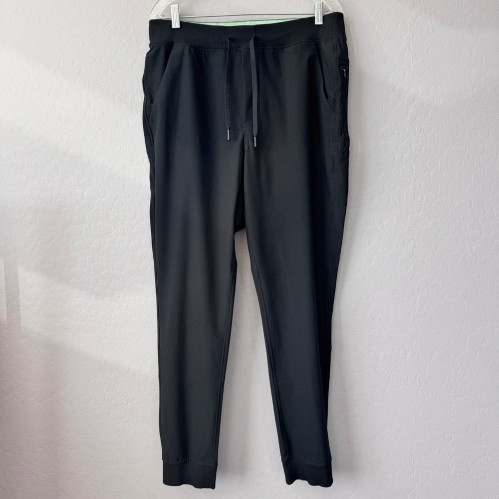 Birddogs XL Jogger Pants Black Long Built-in Liner Drawstring Athletic Active
